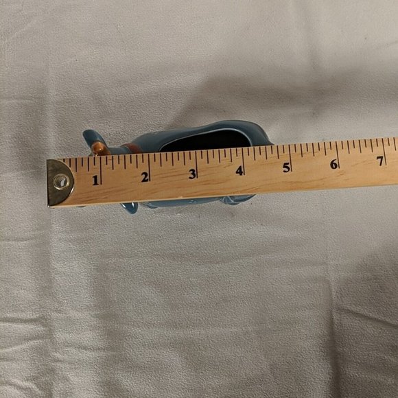 Otagiri Japan Hand Crafted Blue Cow Creamer Milk Vintage Ceramic Excellent Cond - Picture 10 of 10